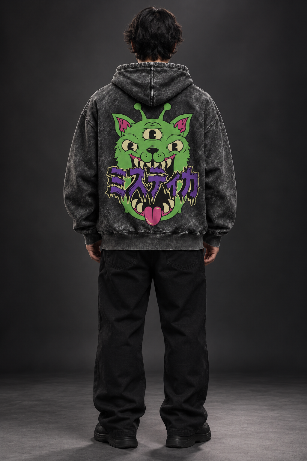 Mistikat – Acid Wash Hoodie